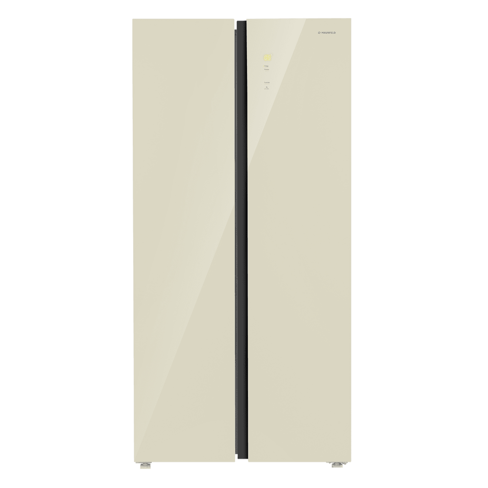 картинка Холодильник MFF191NFBG бежевое стекло 