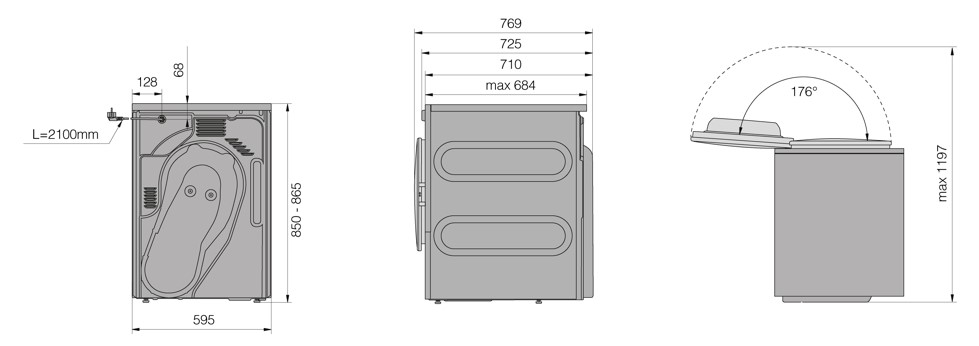 картинка Сушильная машина Asko TDC1481HC.S 