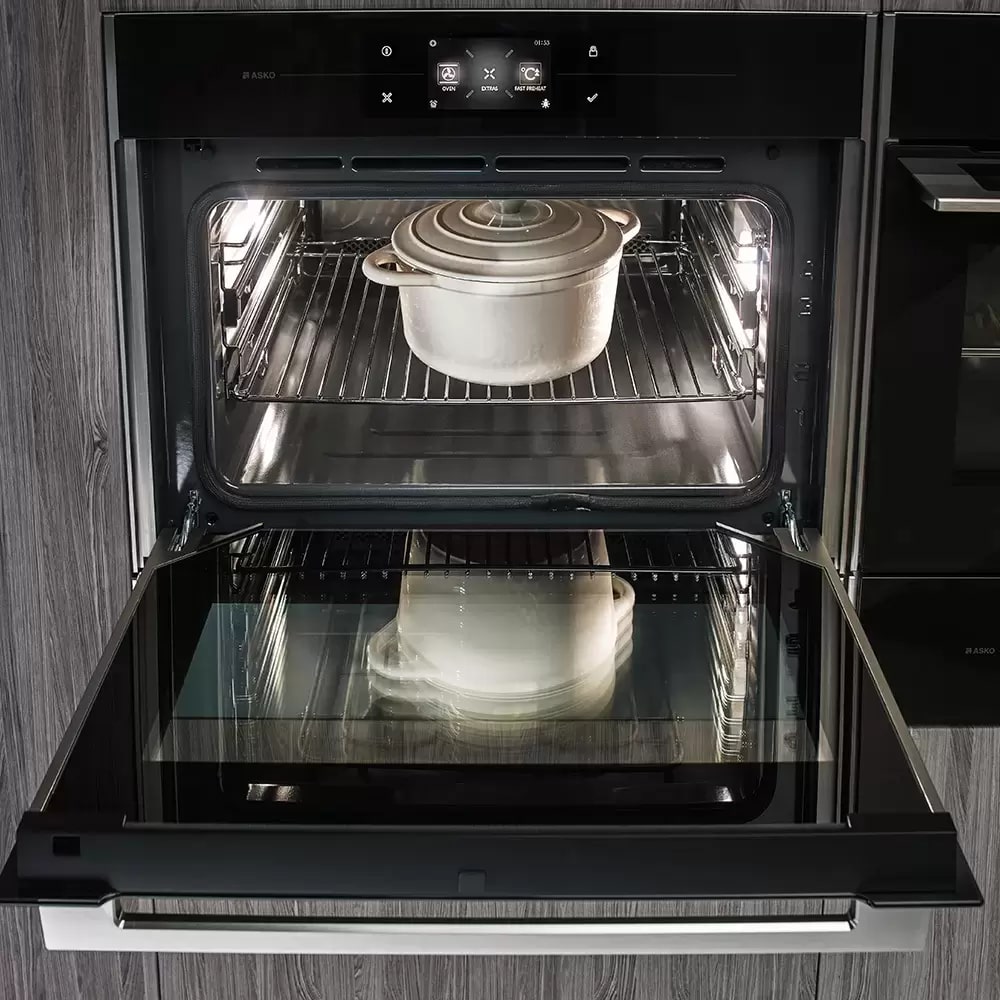 картинка Электрический духовой шкаф с функцией СВЧ Asko OCM8478G 