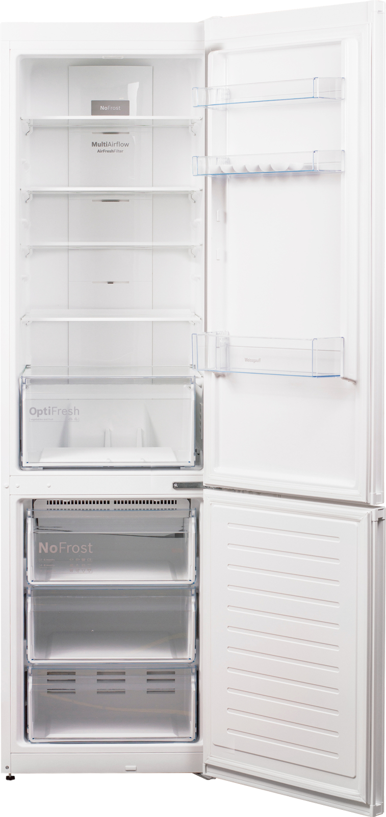 картинка Отдельностоящий холодильник Weissgauff WRK 2010 D Inverter NoFrost White 