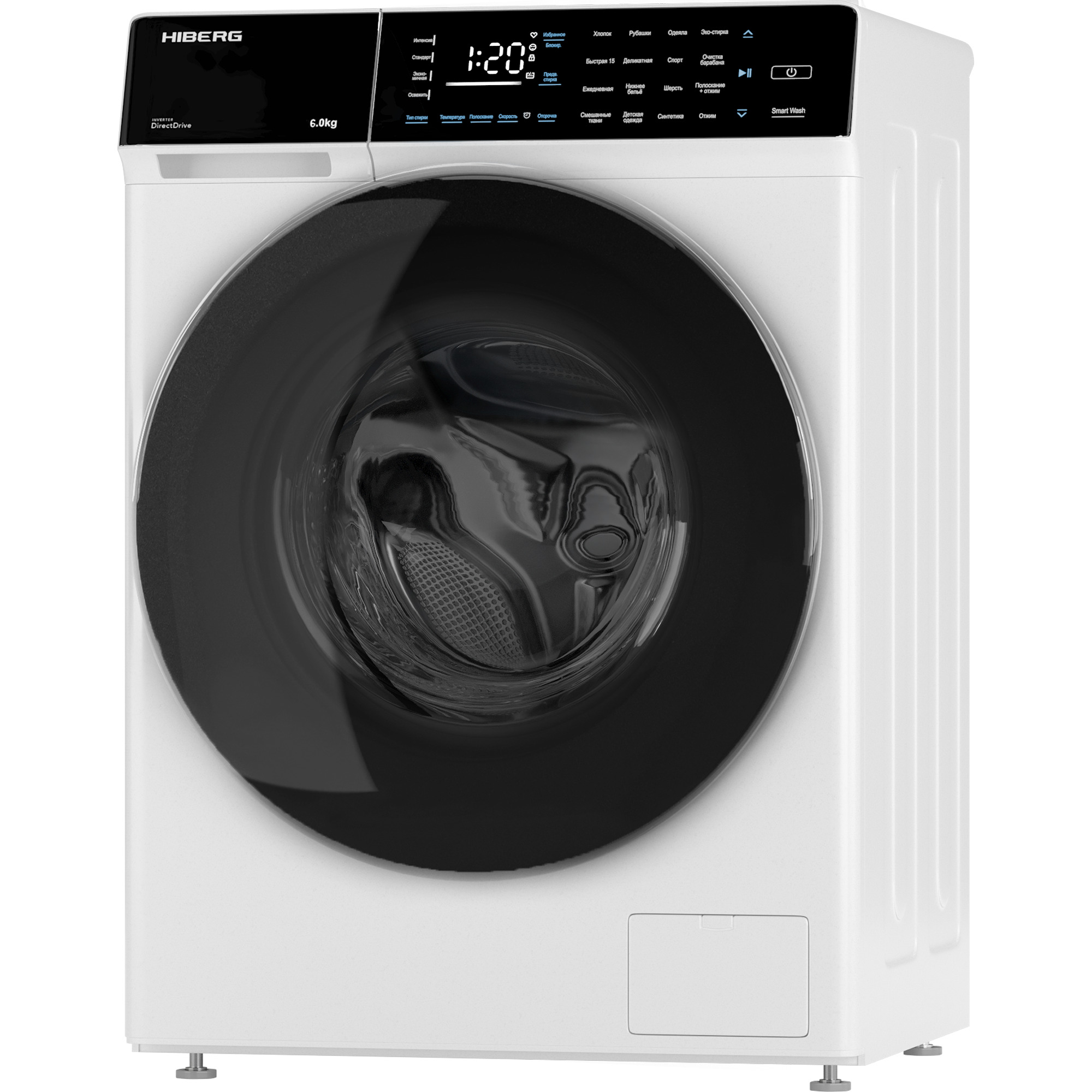 картинка Стиральная машина Hiberg I-DDQ9 - 612 W 