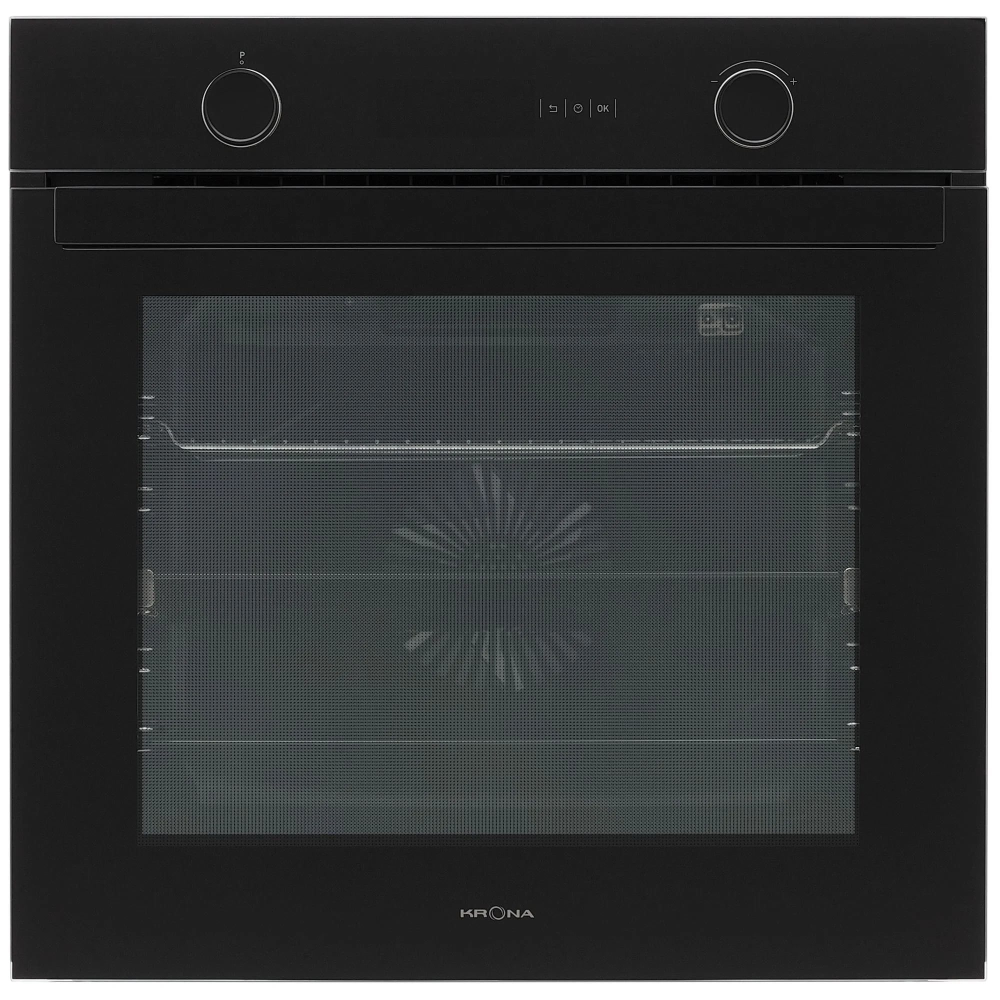 картинка Электрический духовой шкаф Krona NERO MAX 60 BL/BL черный 