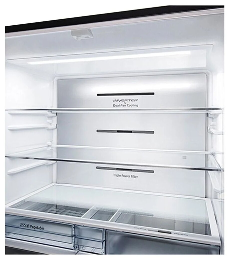 картинка Отдельностоящий холодильник Hitachi R-WB 720 VUC0 GBK черный 