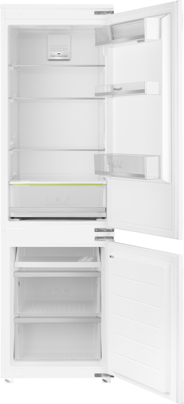 картинка Встраиваемый холодильник Weissgauff WRKI 178 Total NoFrost 