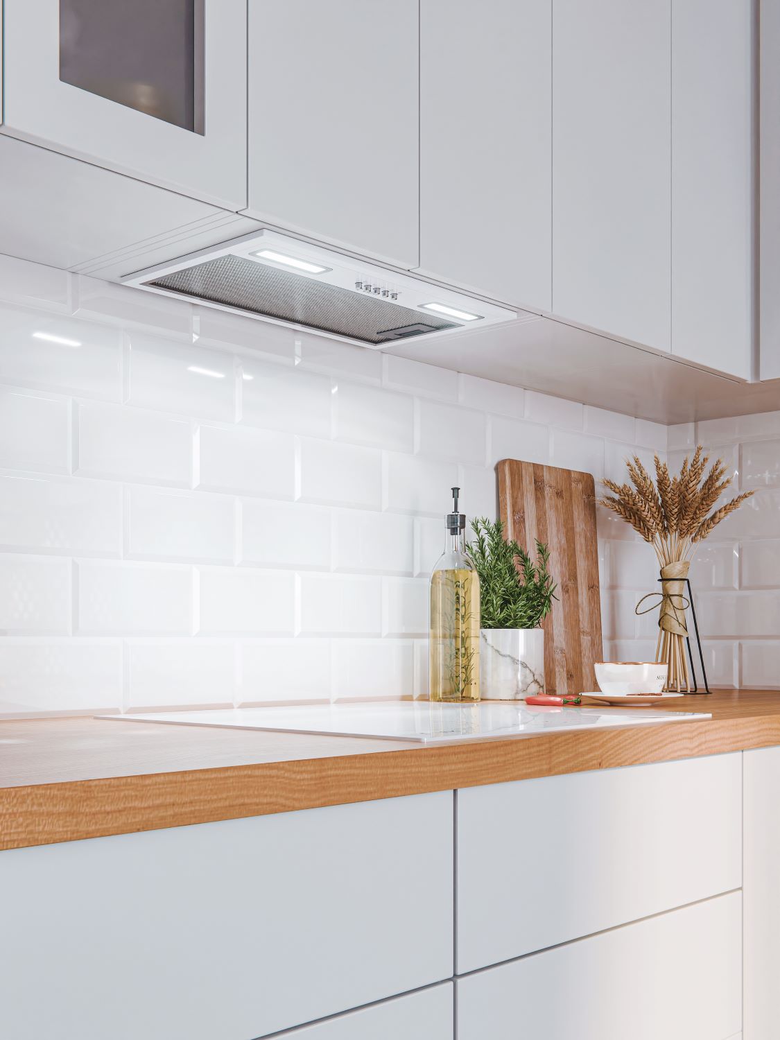 картинка Кухонная вытяжка Lex HYPER 600 LIGHT WH белая 