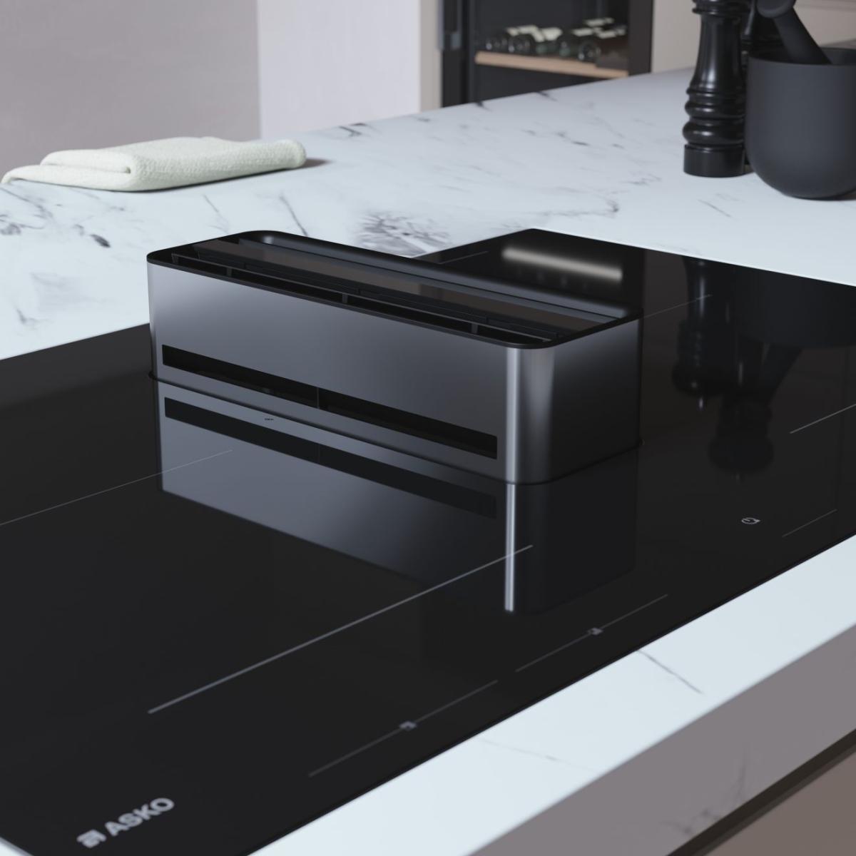 картинка Варочная панель со встроенной вытяжкой Asko HIHD854GF 