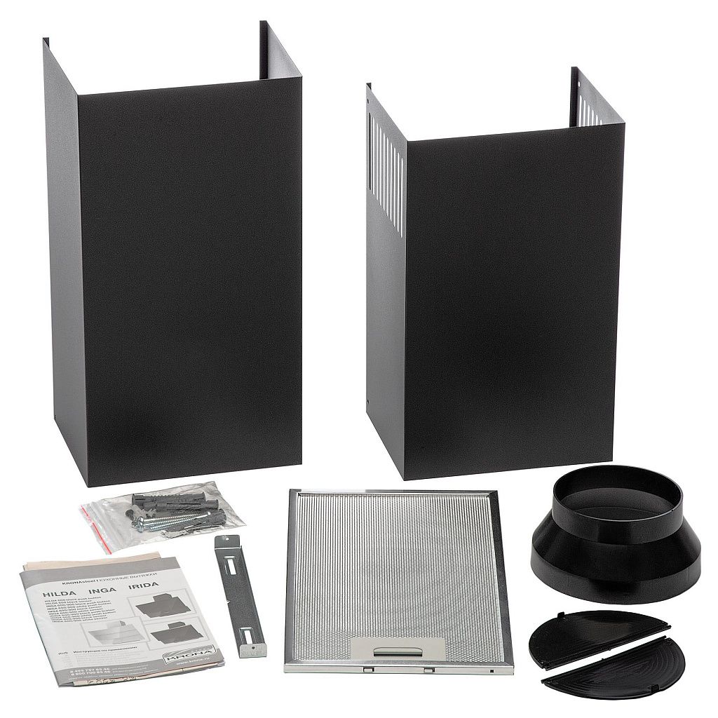 картинка Кухонная вытяжка Krona IRIDA 900 BLACK SENSOR 