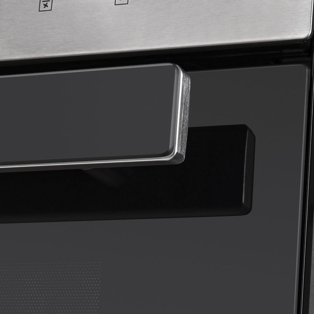 картинка Газовый духовой шкаф Maunfeld EOGC604S Slim нержавеющая сталь 