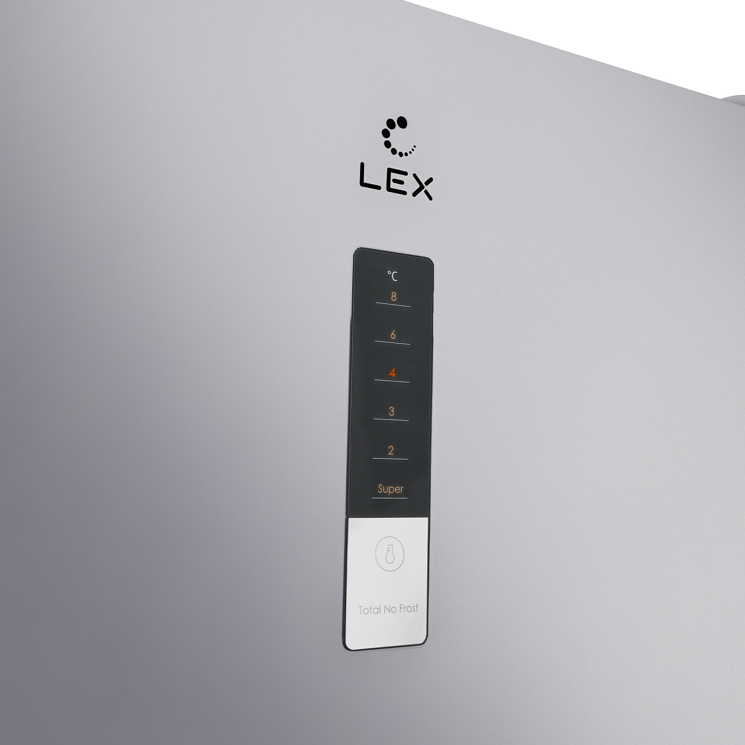 картинка Отдельностоящий холодильник Lex LKB201.2IXD 