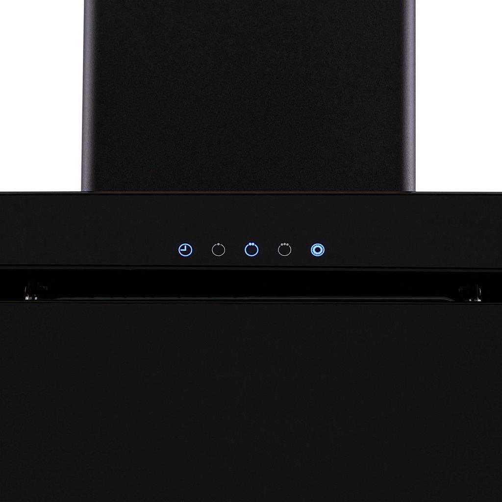 картинка Кухонная вытяжка Krona LIVA 600 BLACK S 