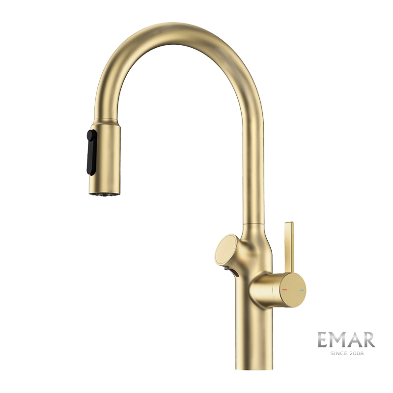 картинка Смеситель Emar OL - 8018 MATT GOLD 