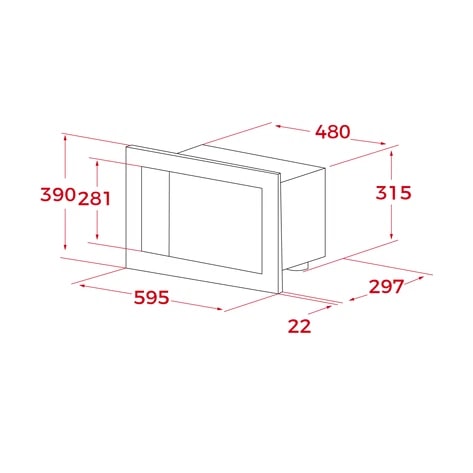 картинка Микроволновая печь Teka ML 8210 BIS WHITE MARBLE 