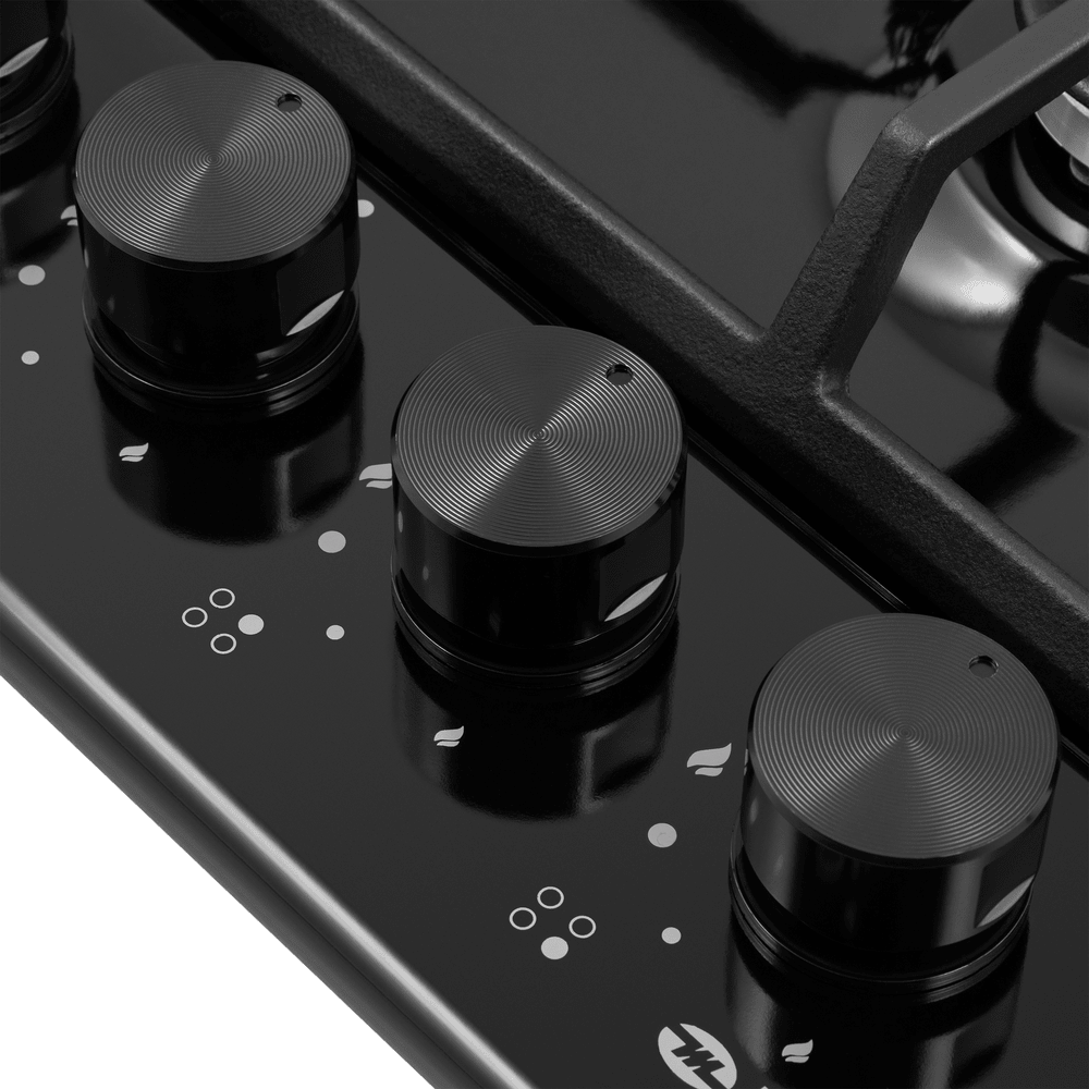 картинка Газовая варочная панель Maunfeld EGHE.64.63CB2/G черный 