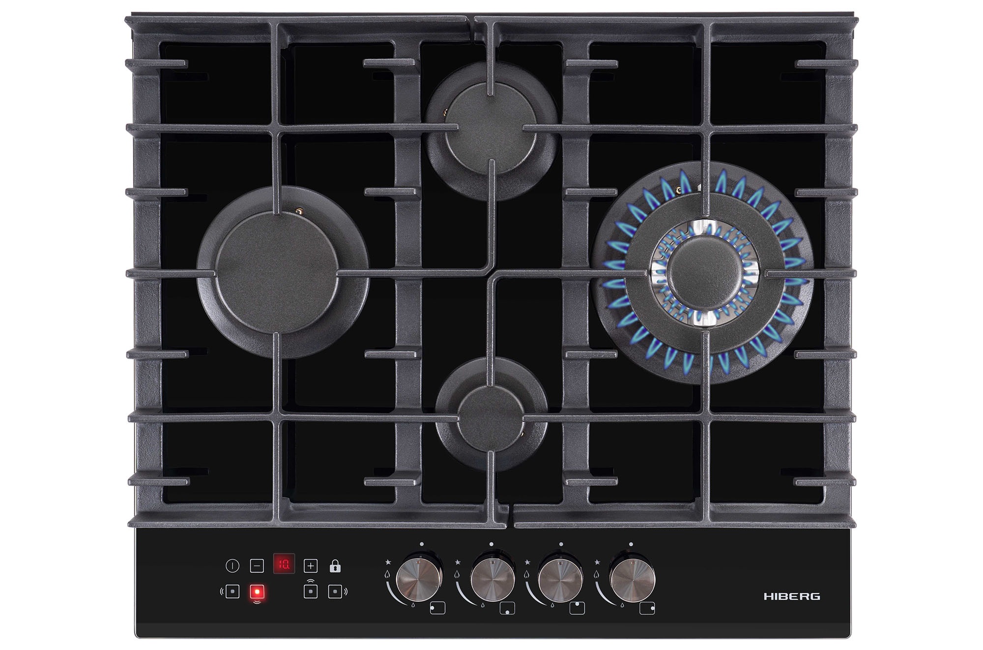 картинка Газовая варочная поверхность HIBERG VM 6145 B 