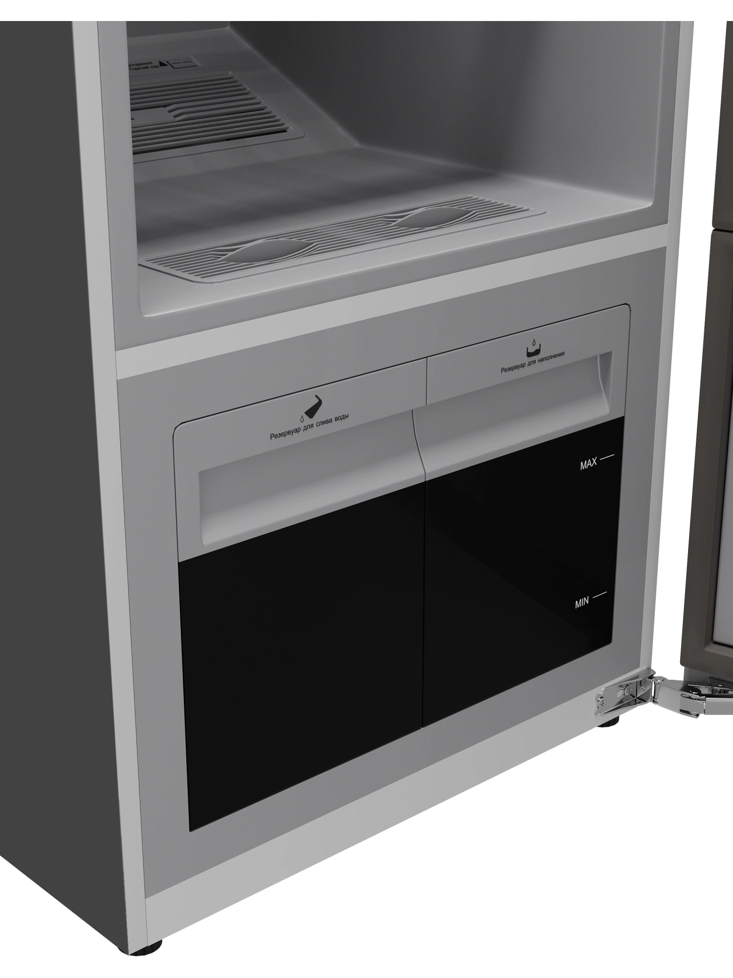 картинка Паровой шкаф Hiberg SD 5GW белый 