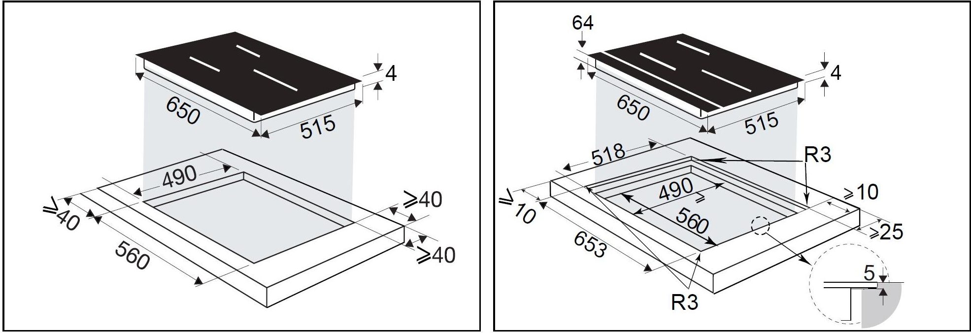 картинка Индукционная варочная панель De Dietrich DPI4431BT Infinite Black 