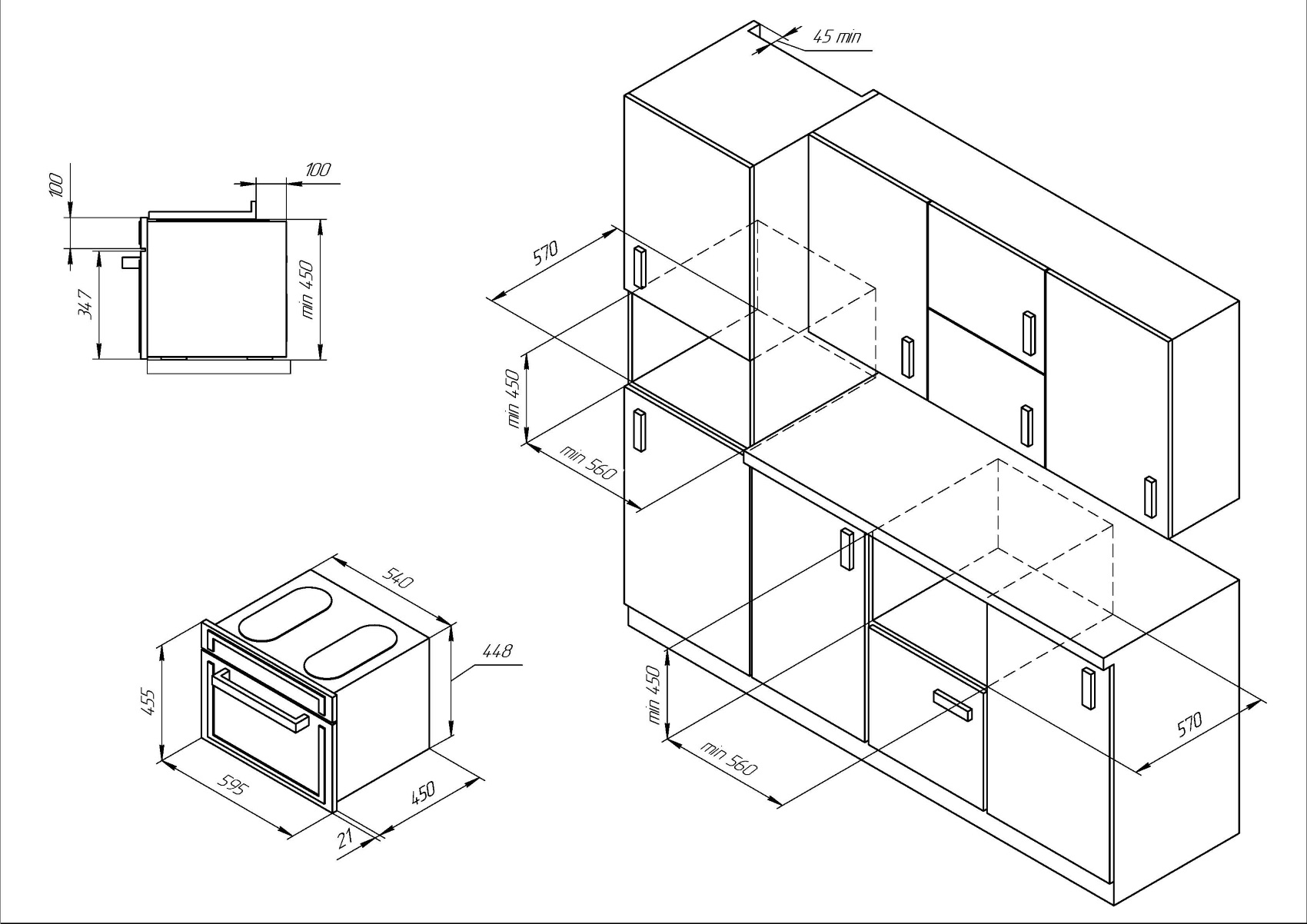 картинка Микроволновая печь Kuppersberg RMW 969 ANT антрацит 