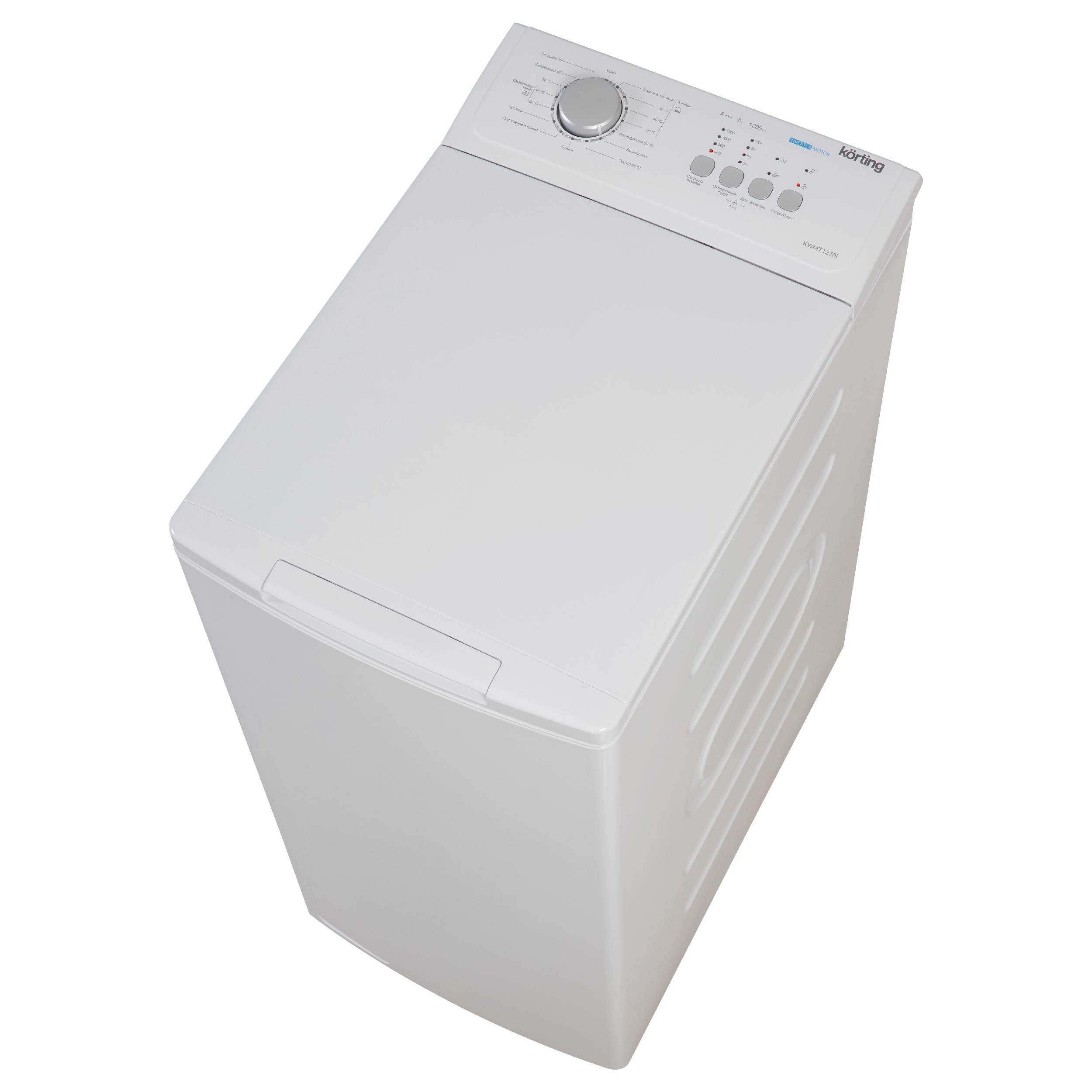 картинка Стиральная машина с вертикальной загрузкой Korting KWMT 1270 I 