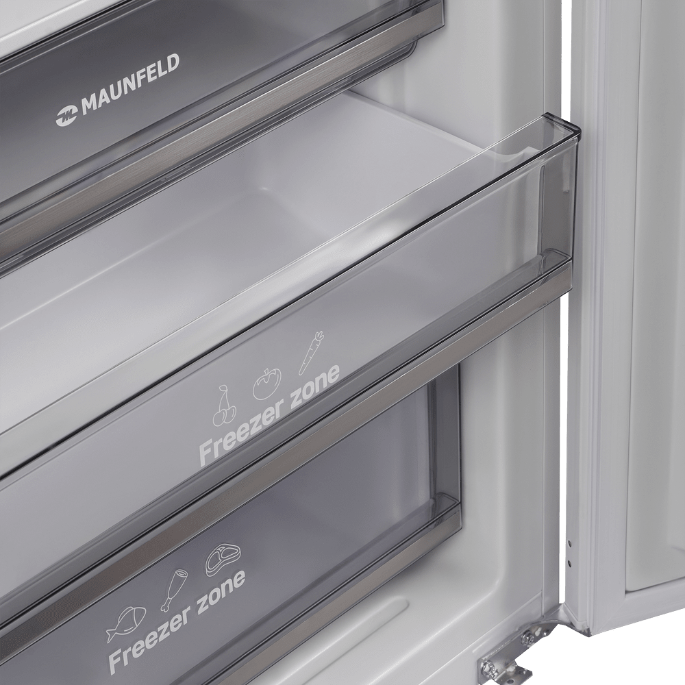 картинка Встраиваемый холодильник Maunfeld MBF19369NFWGR LUX Inverter 