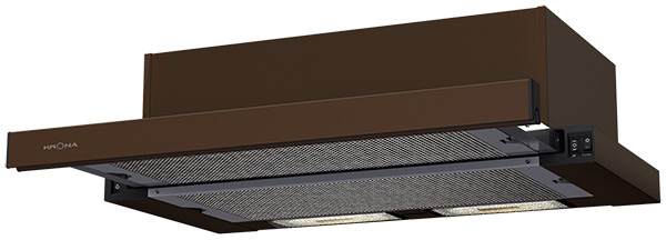 картинка Кухонная вытяжка Krona KAMILLA 600 BROWN (1 МОТОР) 