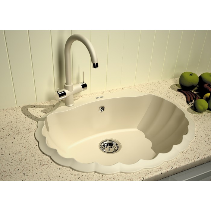 картинка Кухонная мойка Florentina Гребешок жасмин 