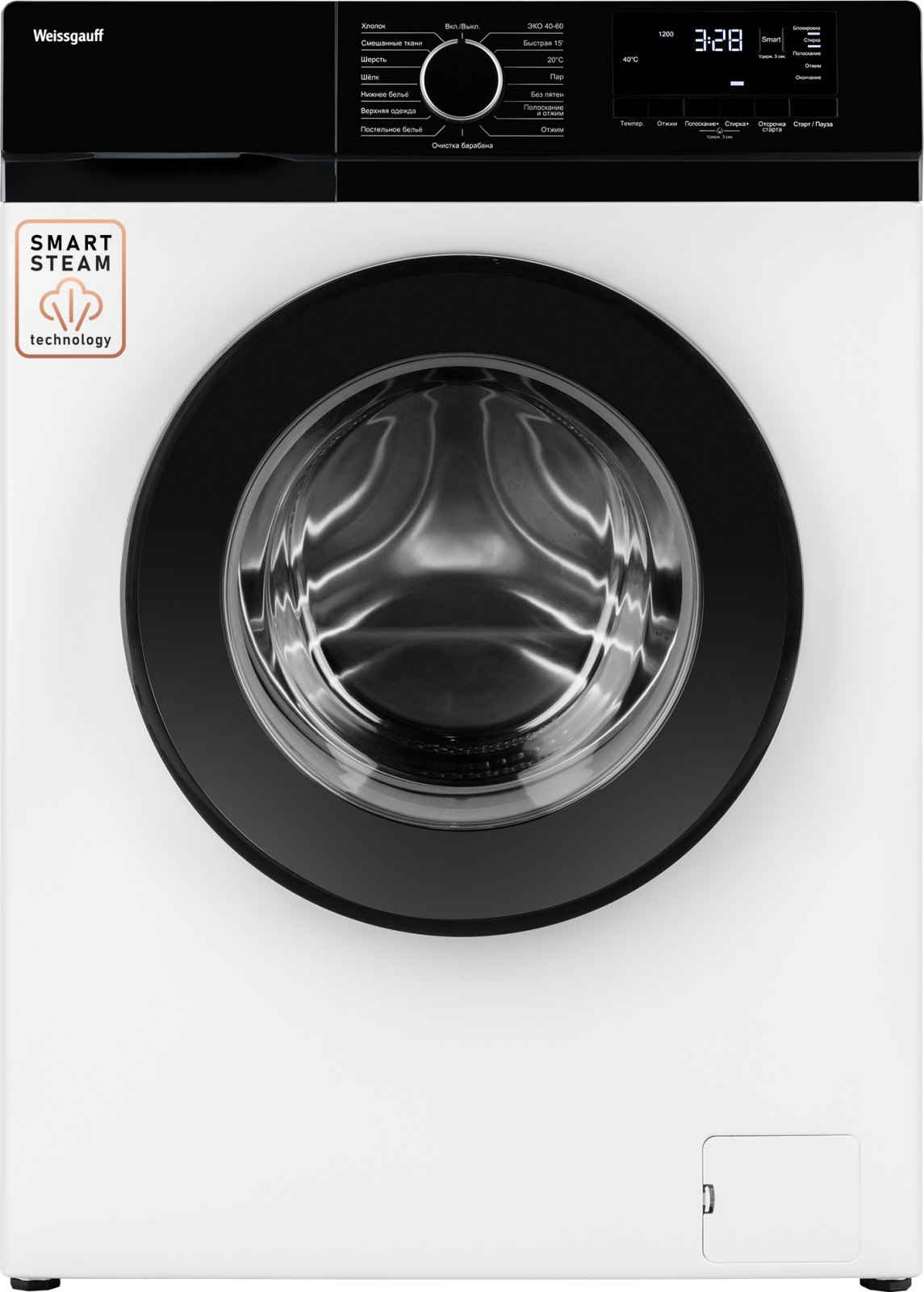 картинка Стиральная машина с паром Weissgauff WM 45106 Steam 