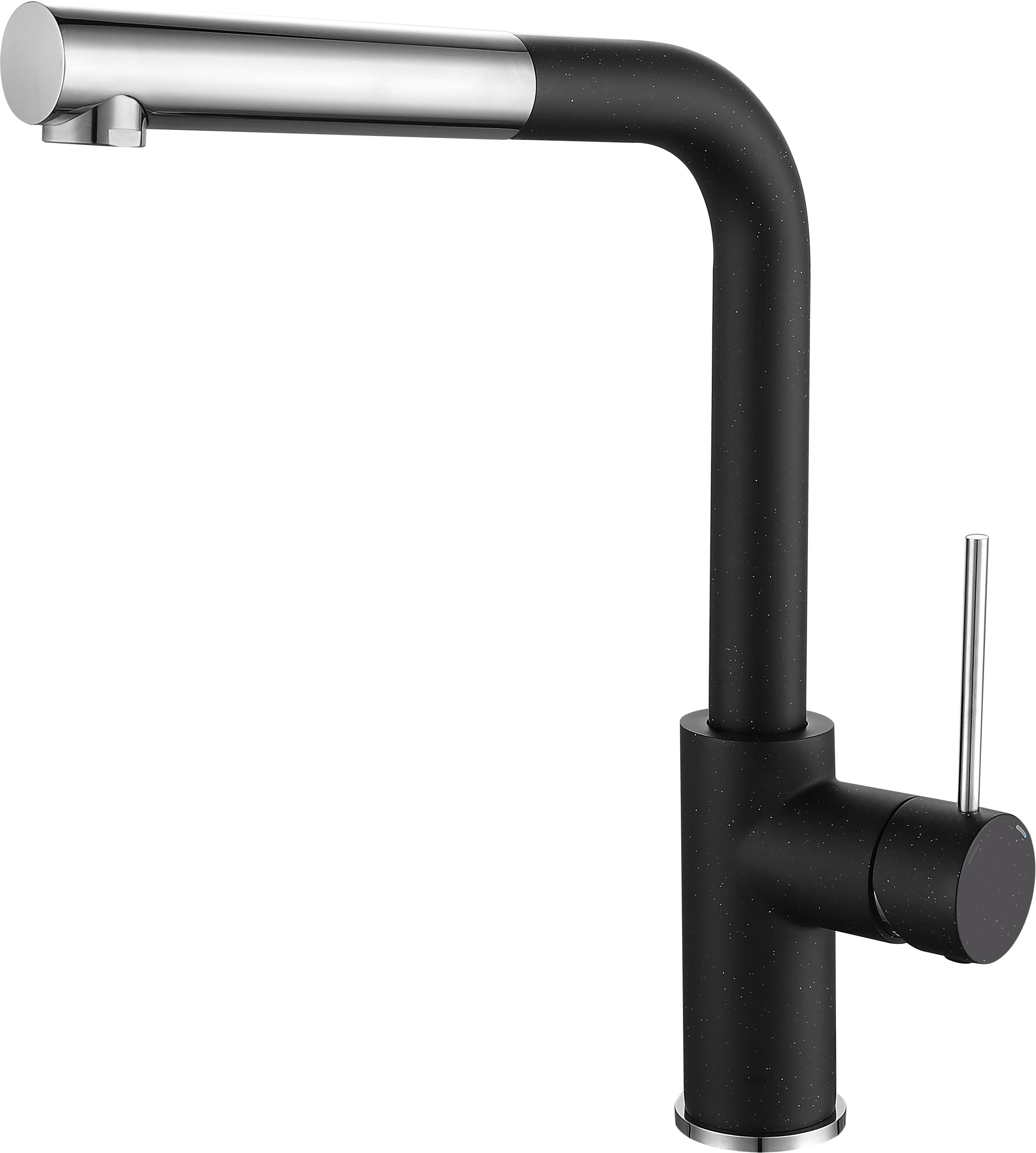 картинка Смеситель Rivelato Albano 1573503 nero/cromo 