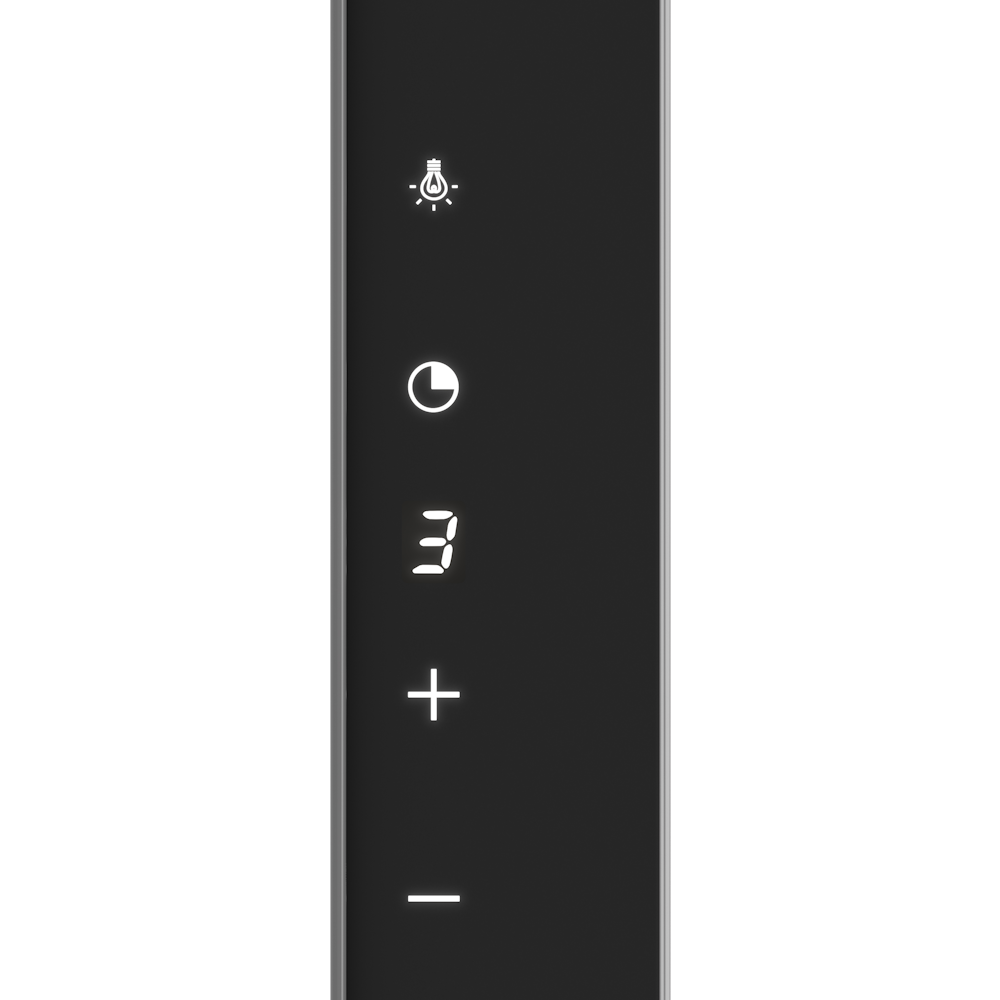 картинка Кухонная вытяжка De Dietrich DHV4984B Infinite Black 