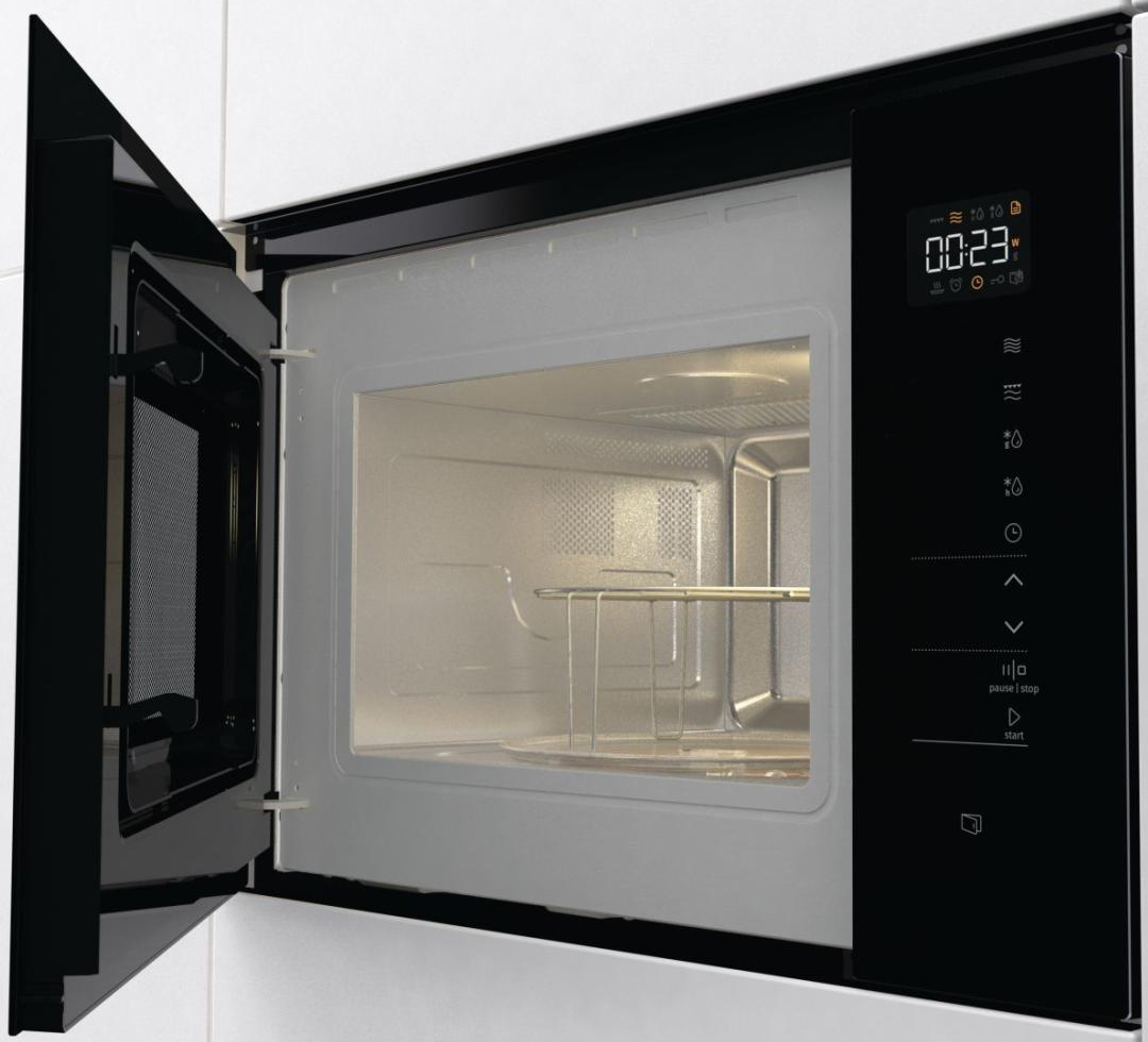 картинка Микроволновая печь Gorenje BMI251SG3BG черный 
