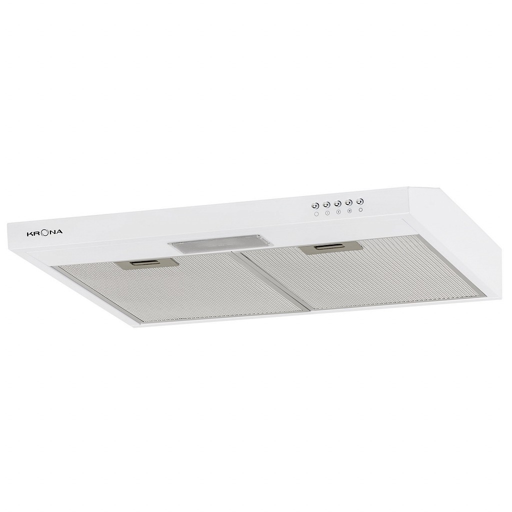 картинка Кухонная вытяжка Krona JESSICA SLIM 600 WHITE PUSH BUTTON 