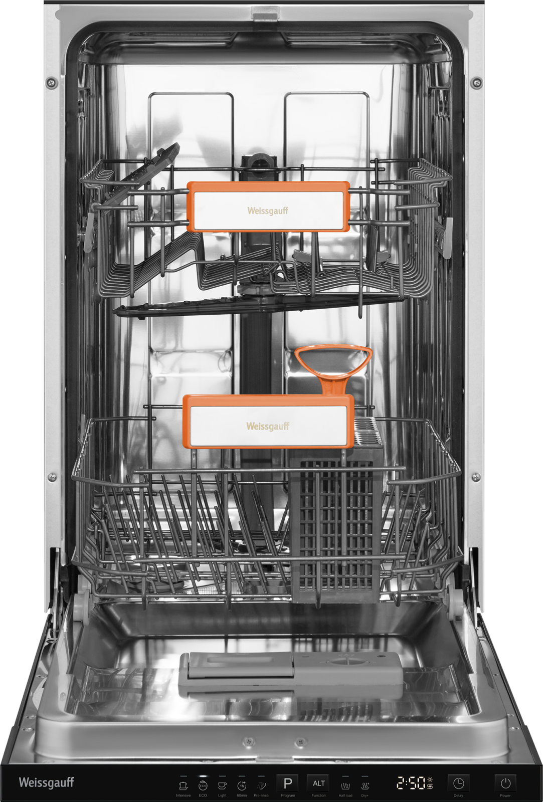 картинка Посудомоечная машина встраиваемая Weissgauff BDW 4525 D Infolight 