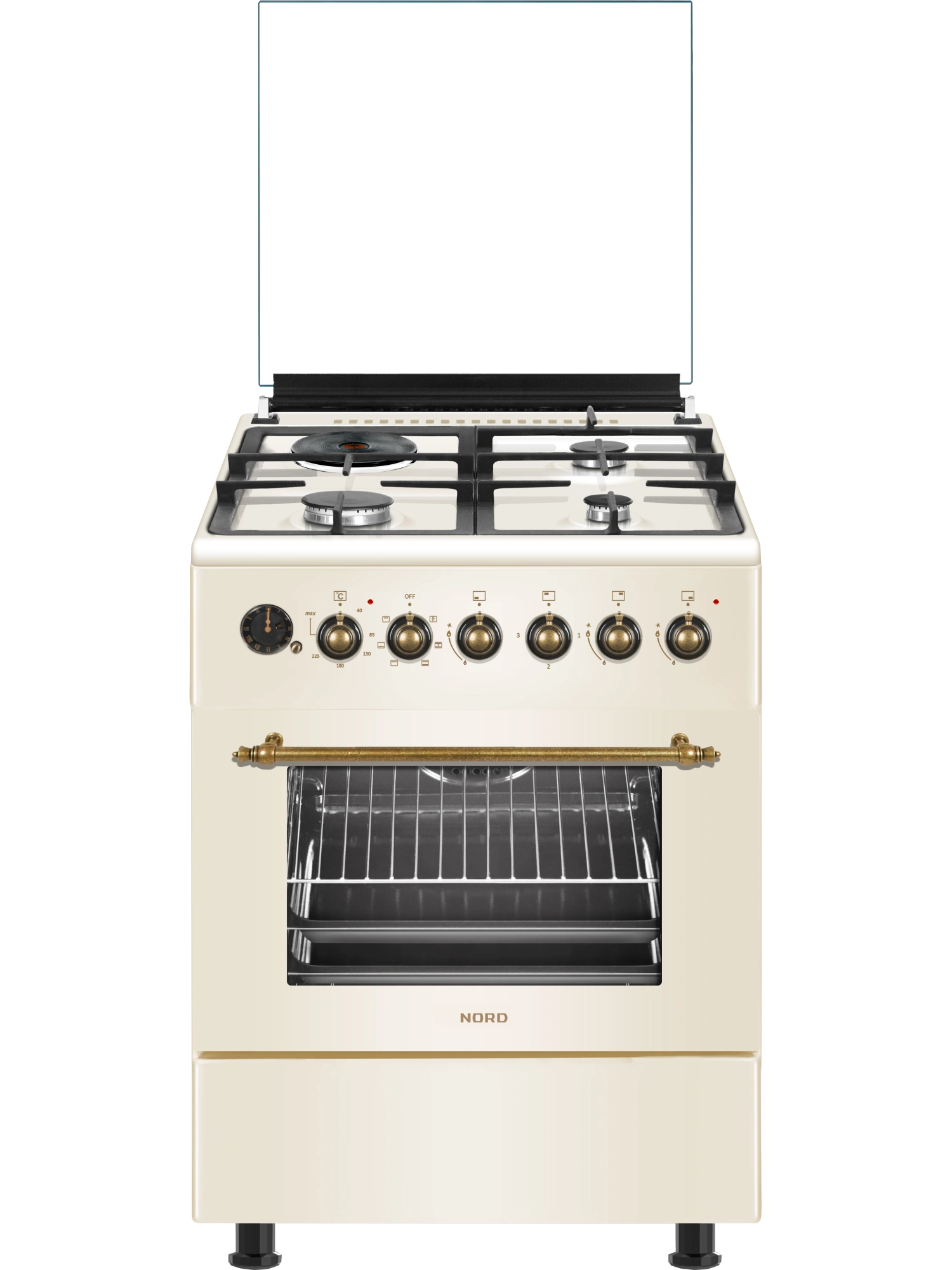 картинка Газовая кухонная плита Nord GE 6162 YR бежевый 