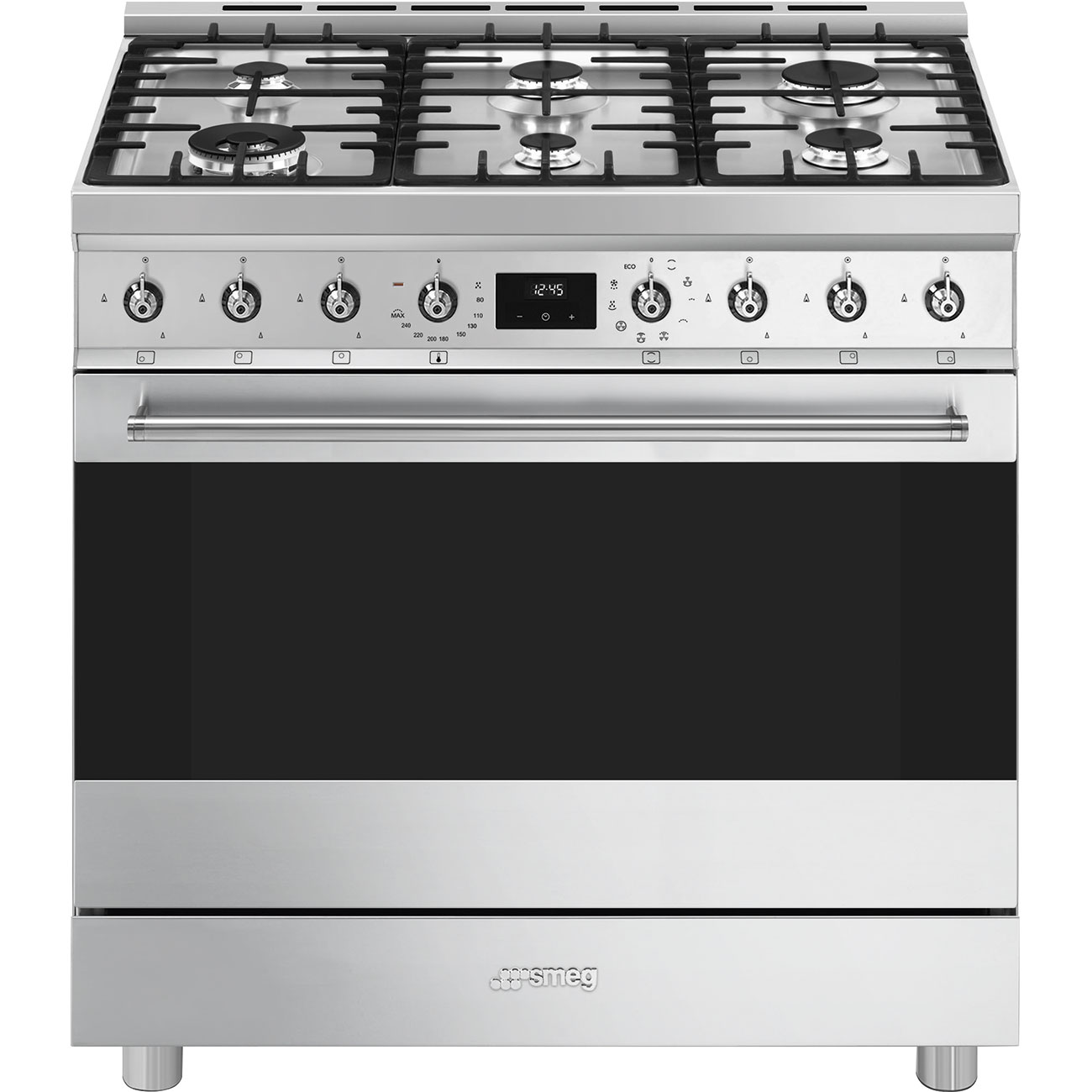 картинка Комбинированная кухонная плита Smeg C9GMX2 