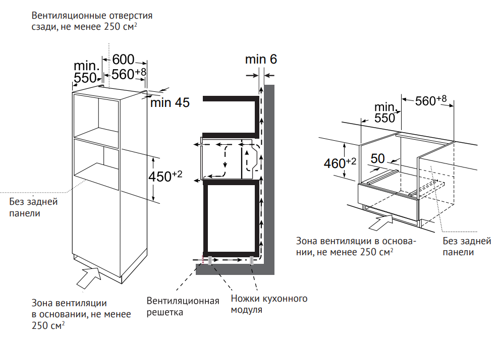 картинка Электрический духовой шкаф с функцией СВЧ Kuppersberg KMW 612 Black 