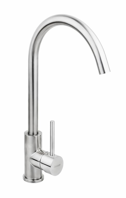картинка Смеситель LONGRAN LOGIC LM2102, STAINLESS STEEL 