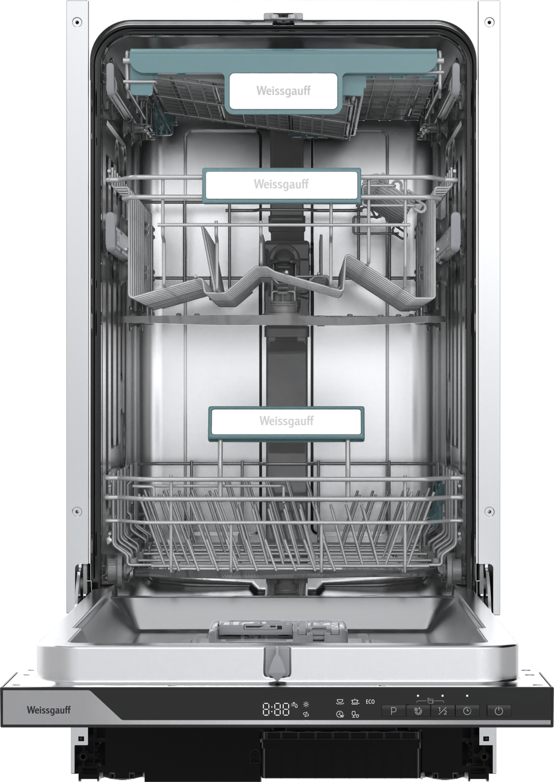 картинка Посудомоечная машина Weissgauff BDW 4535 Autoopen Timer Floor 