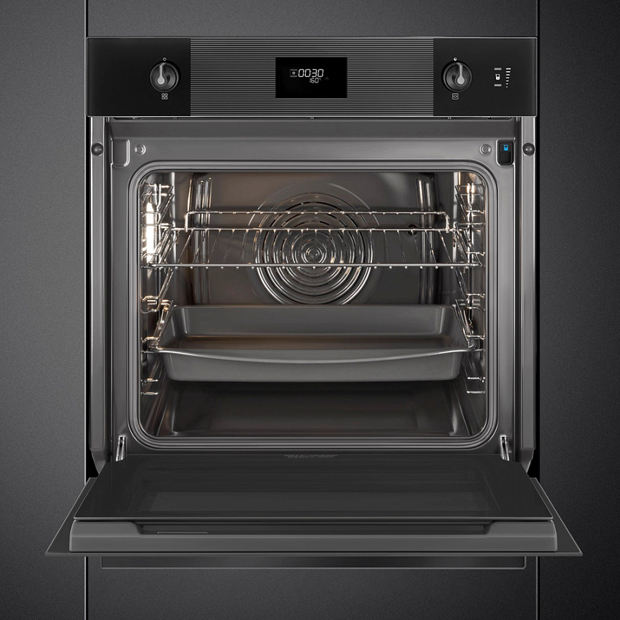 картинка Электрический духовой шкаф с функцией пара Smeg SO6101S2B3 