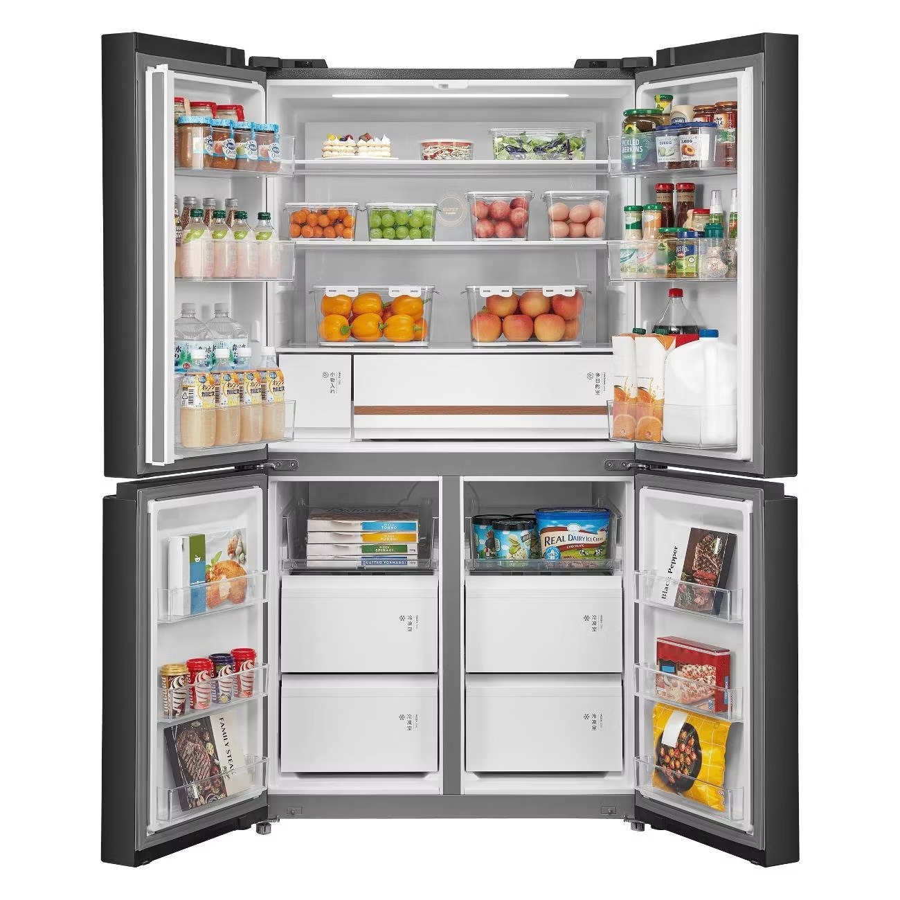 картинка Отдельностоящий холодильник Toshiba GR-RF900WI1-PMJ(06) 