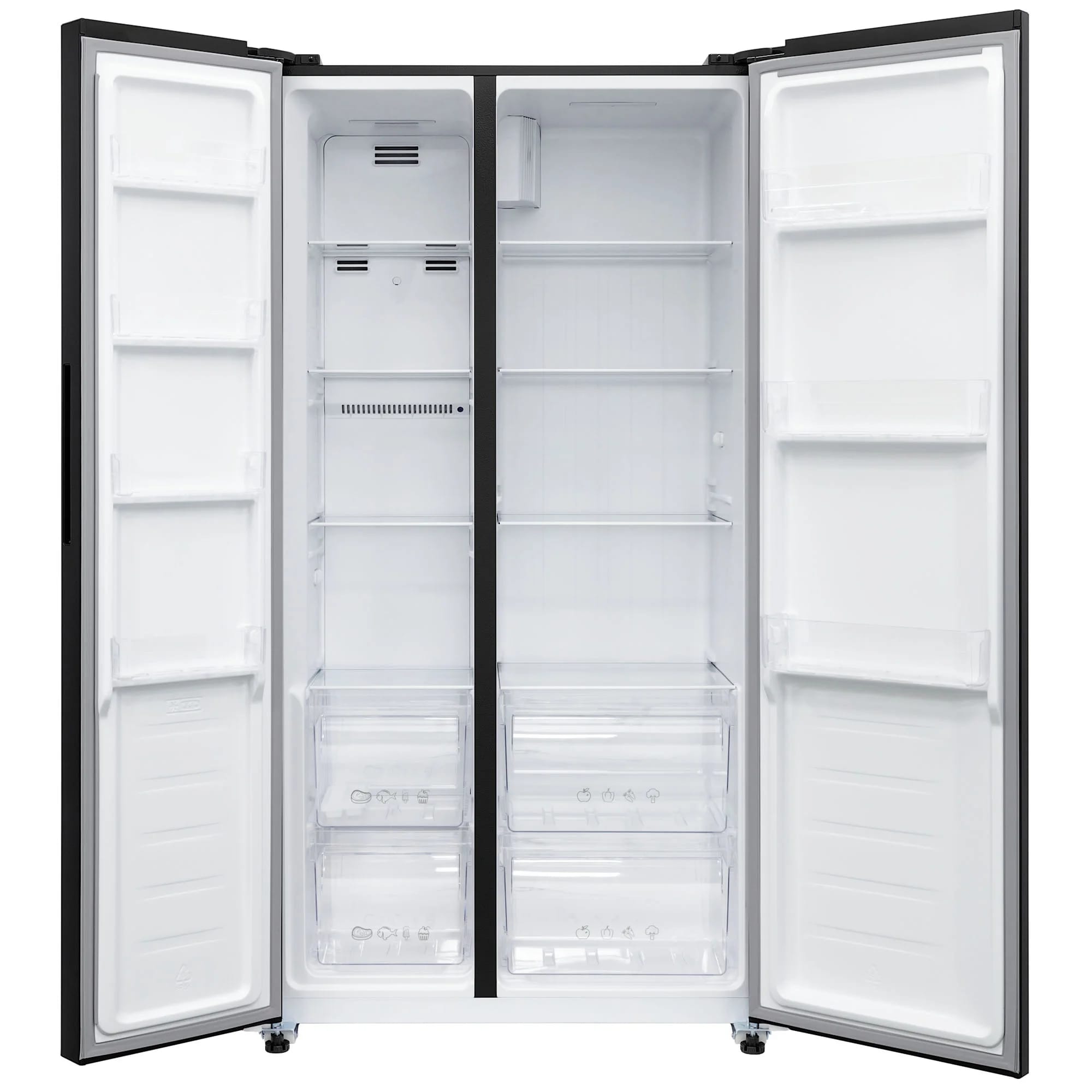 картинка Отдельностоящий холодильник Krona EISKALT 9159 SBS TNF DARK INOX 