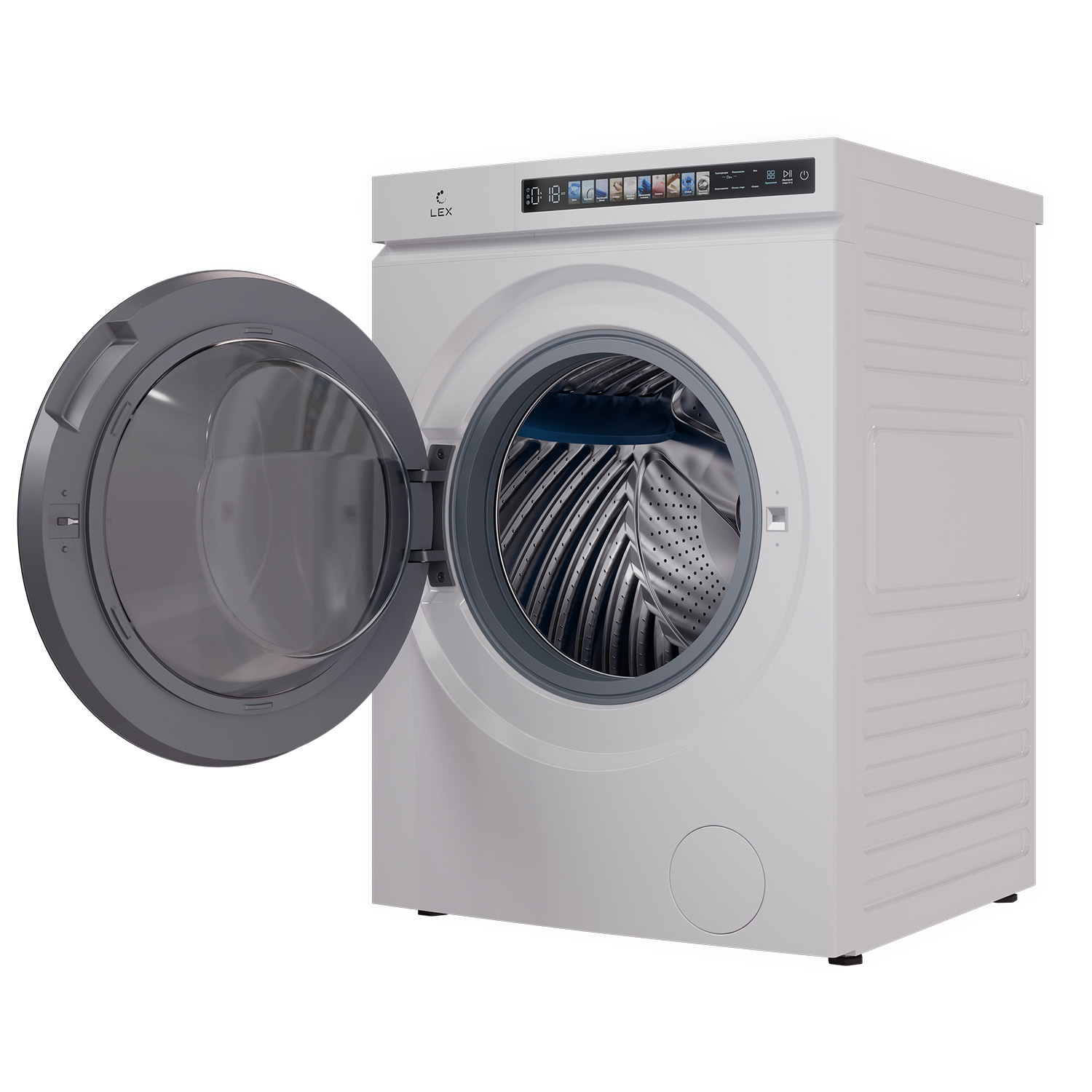 картинка Стиральная машина с сушкой Lex LWM10612 WHID MAGNA 