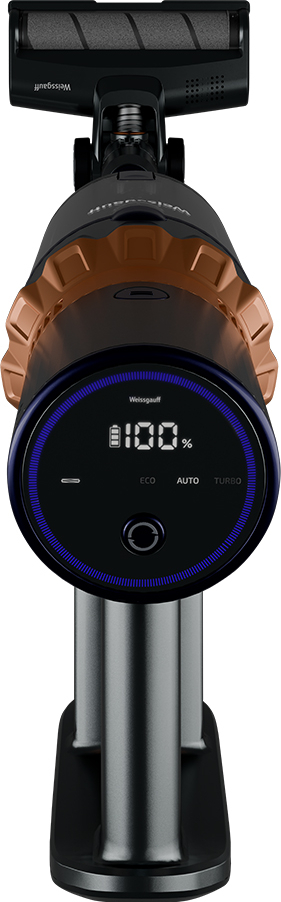 картинка  Вертикальный беспроводной пылесос Weissgauff V12 BLDC 500 Marine Turbo 