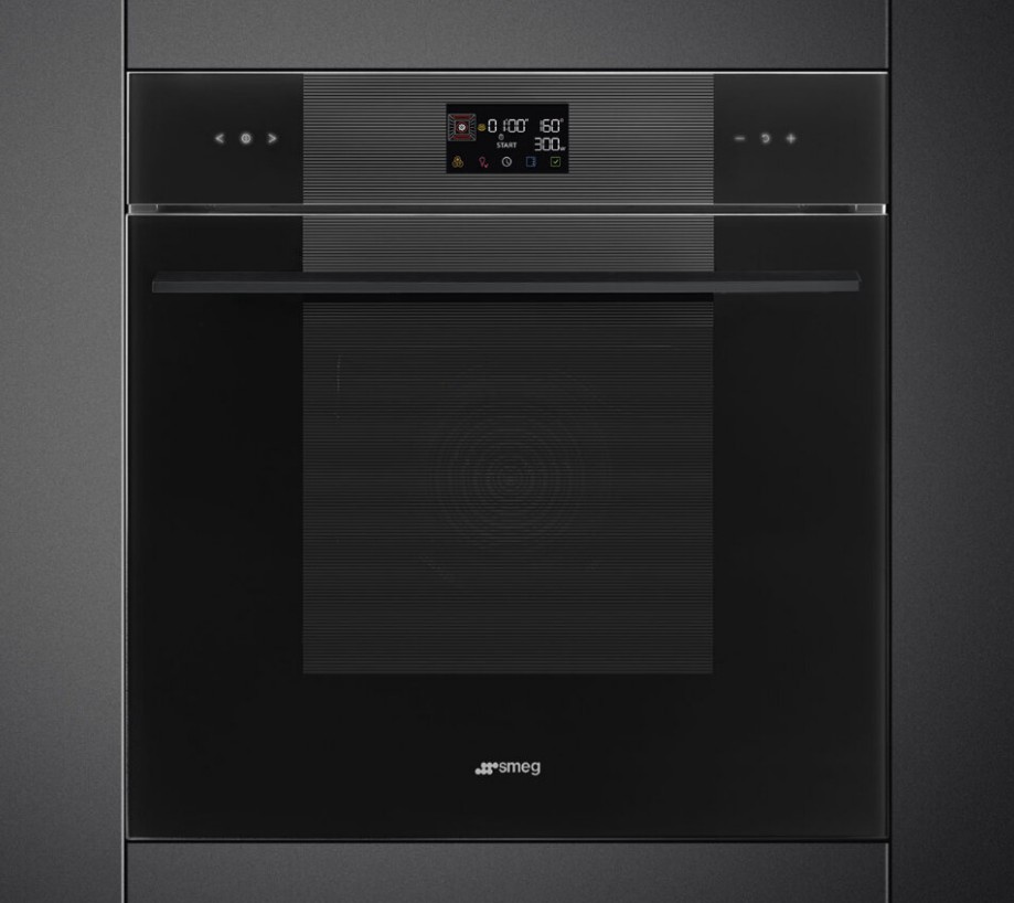 картинка Электрический духовой шкаф с СВЧ Smeg SO6102M2B3 