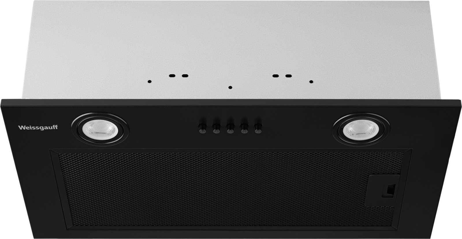 картинка Кухонная вытяжка полновстраиваемая Weissgauff Box 850 PB Black Edition 