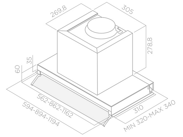 картинка Кухонная вытяжка Elica BOXIN PLUS IXGL/A/60 