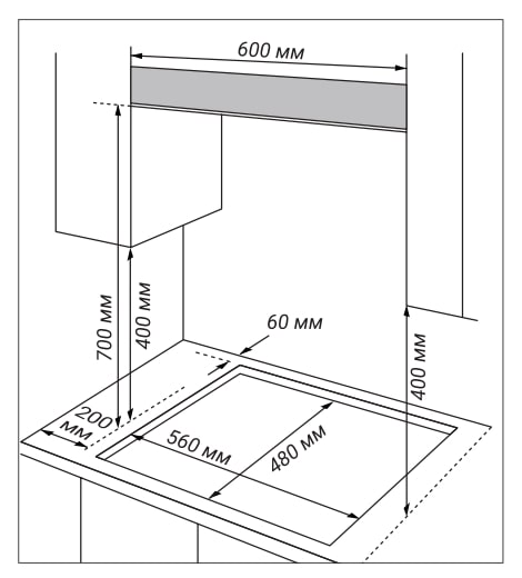 картинка Варочная панель Hiberg VM 7155 B 