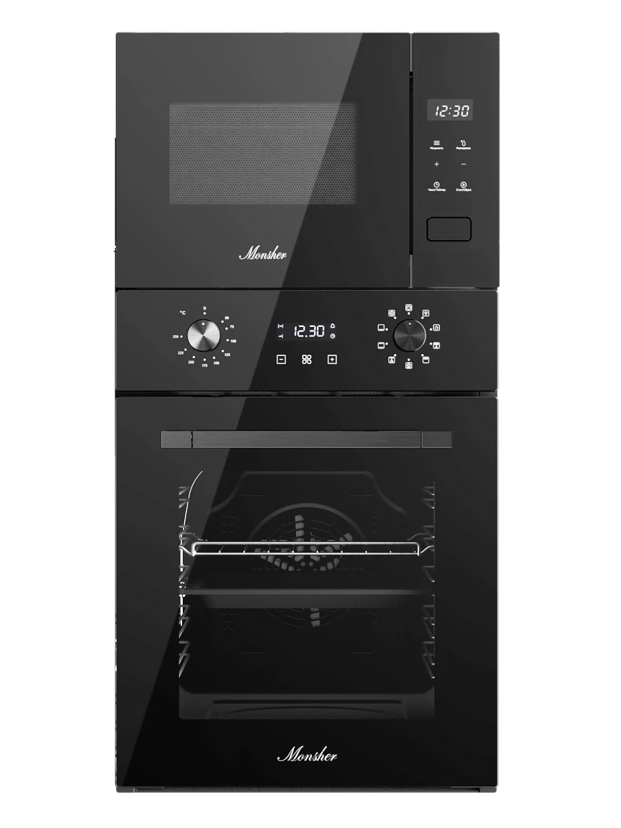 картинка Микроволновая печь встраиваемая Monsher MMH 1115 Noir  картинка Микроволновая печь встраиваемая Monsher MMH 1115 Noir