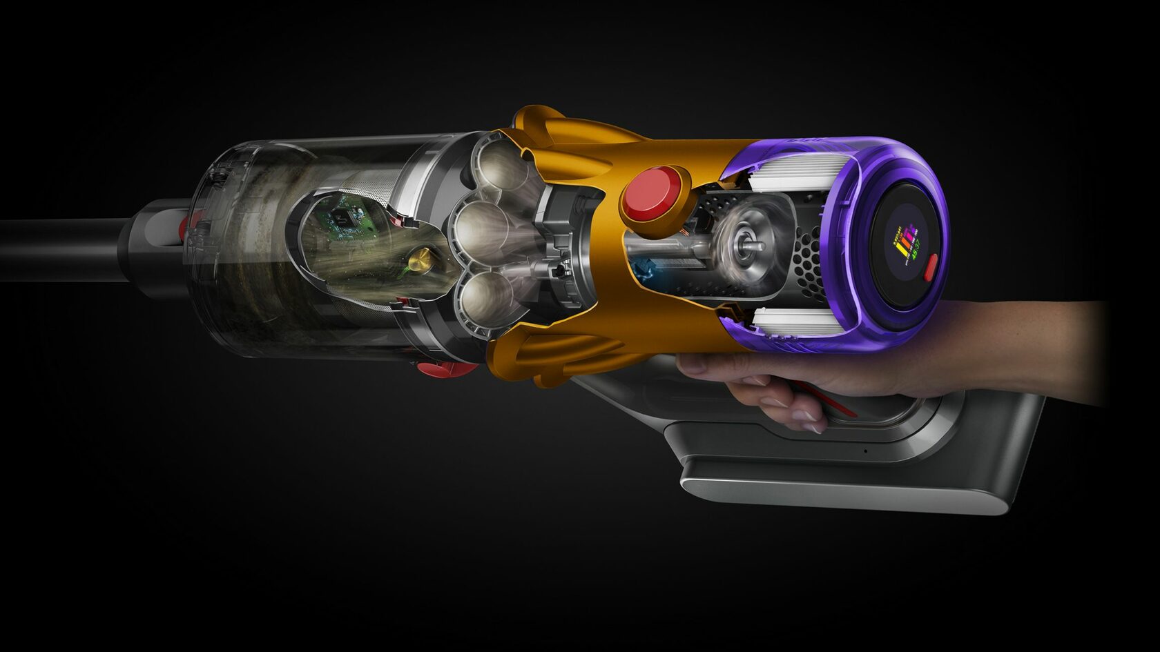картинка Пылесос Dyson V12 Detect Slim Absolute 448884-01 