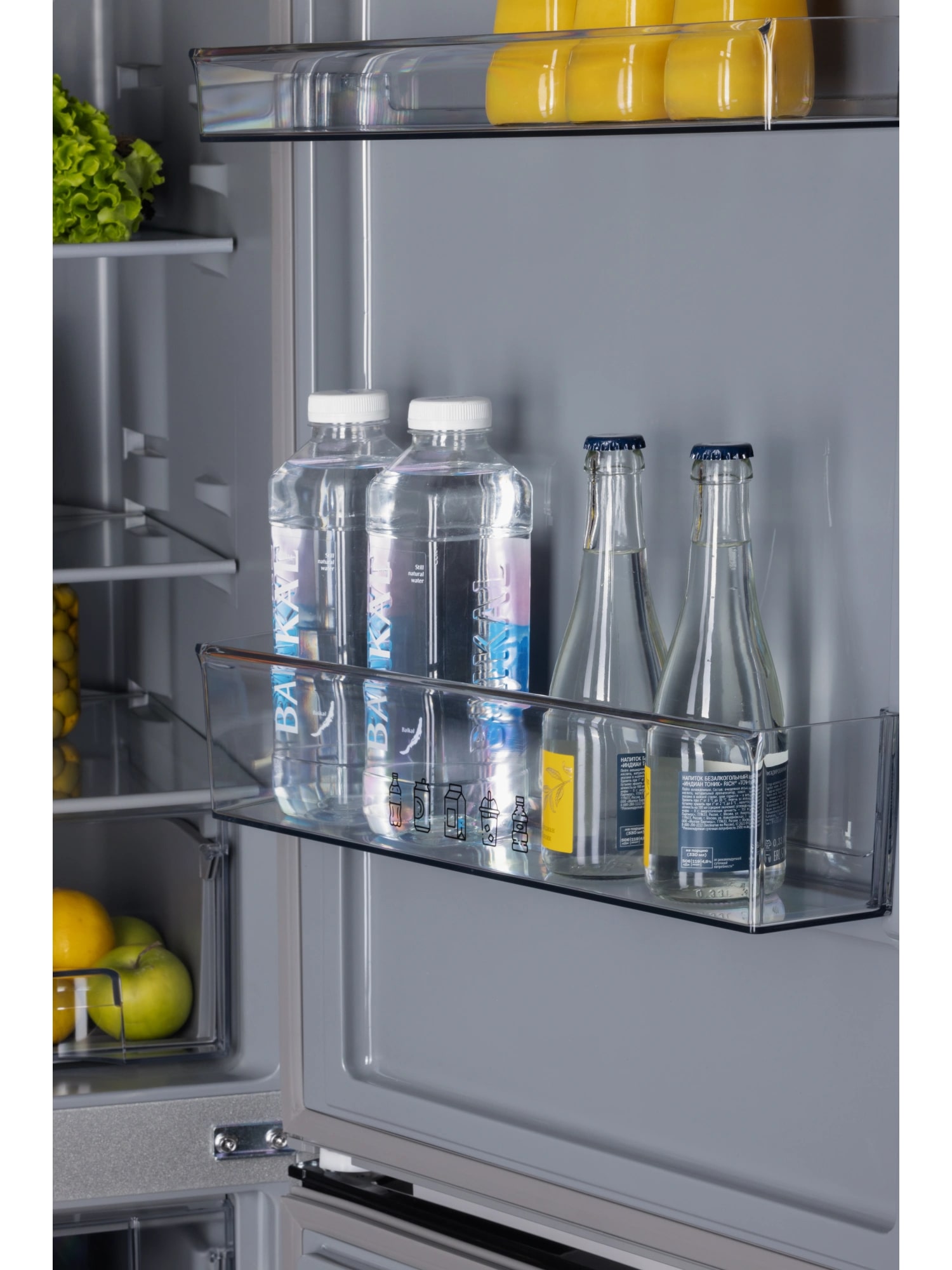 картинка Отдельностоящий холодильник Nord NRB 152 SG серебро 