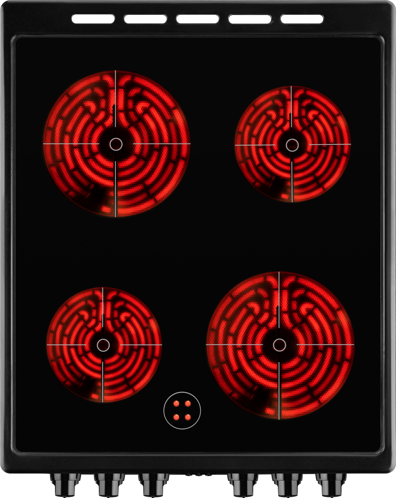 картинка Электрическая кухонная плита Weissgauff WES 2V16 BE Premium Line 