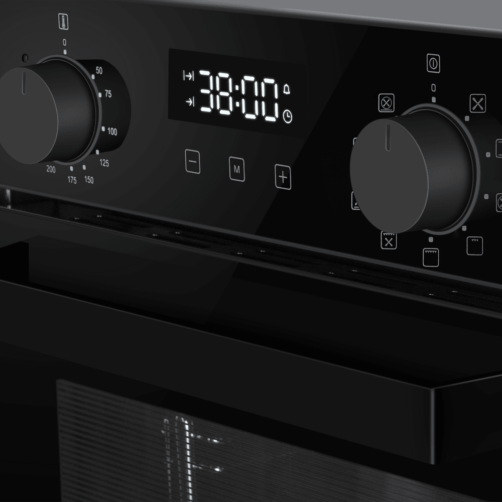 картинка Электрический духовой шкаф Maunfeld EOEM519PB2 черный 